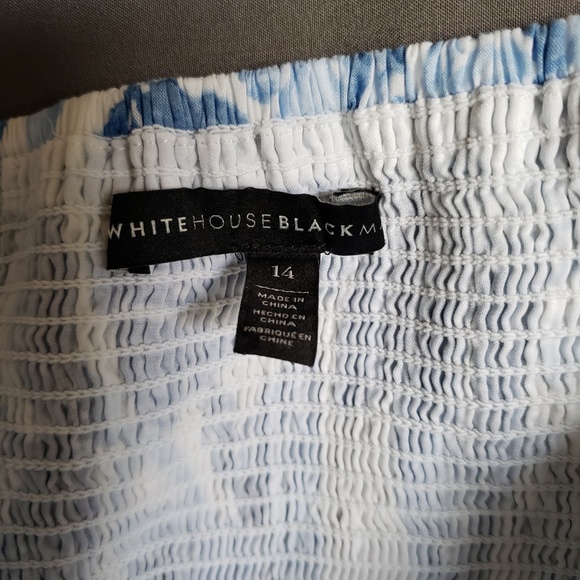 Like New! WHBM Strapless Sundress w POCKETS! Sz 14 - Picture 6 of 8